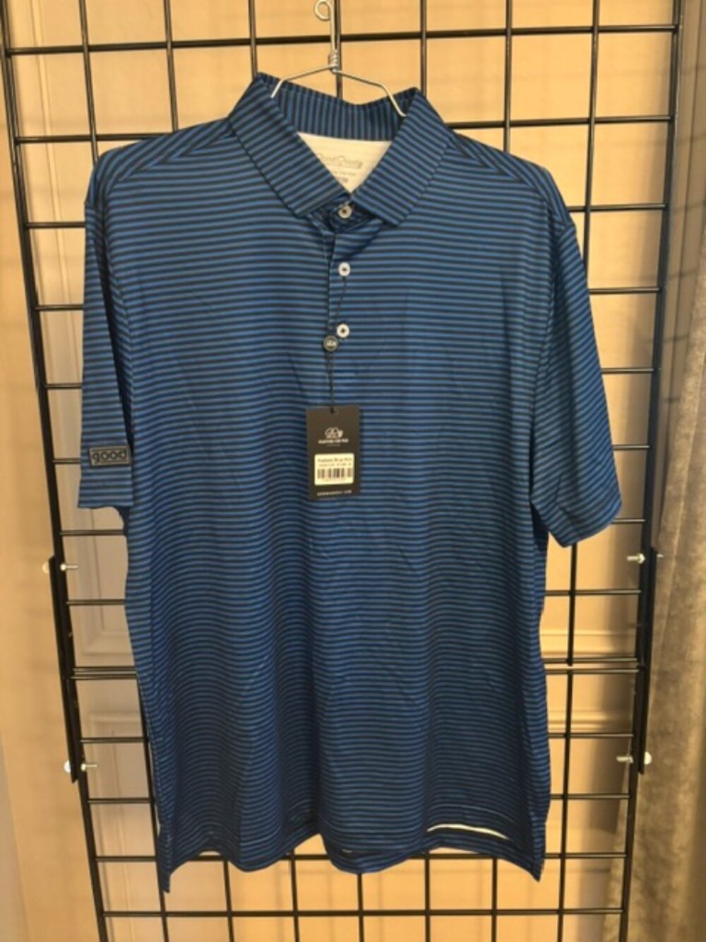 Good Good Golf Men's Headland Stripe Polo